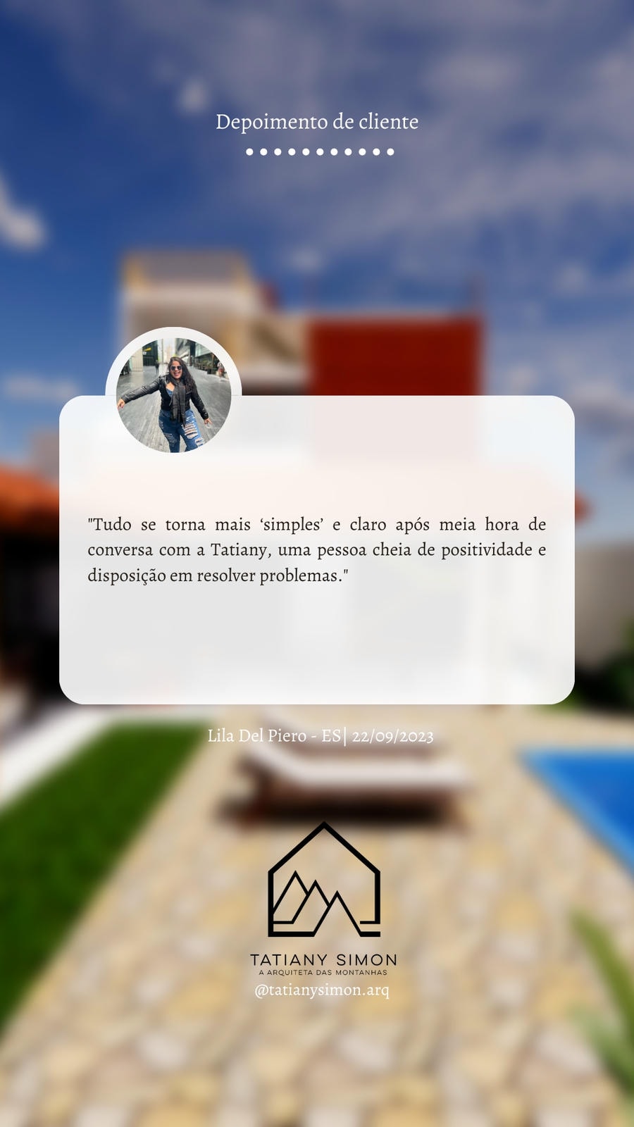 Depoimento de cliente 10