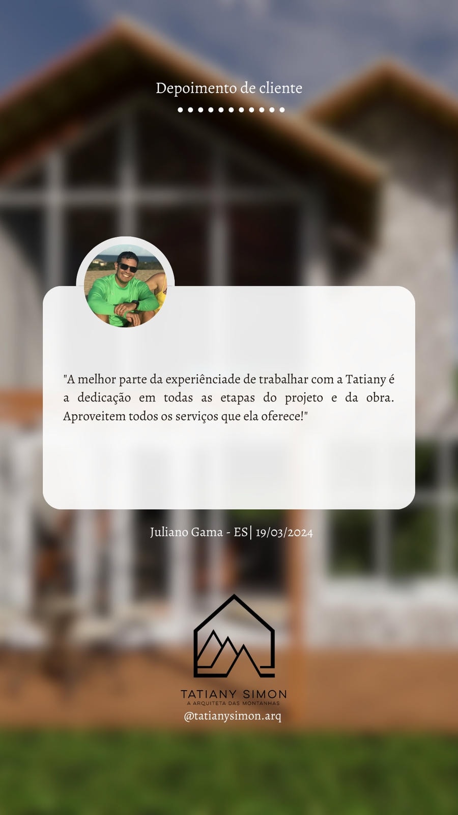 Depoimento de cliente 9